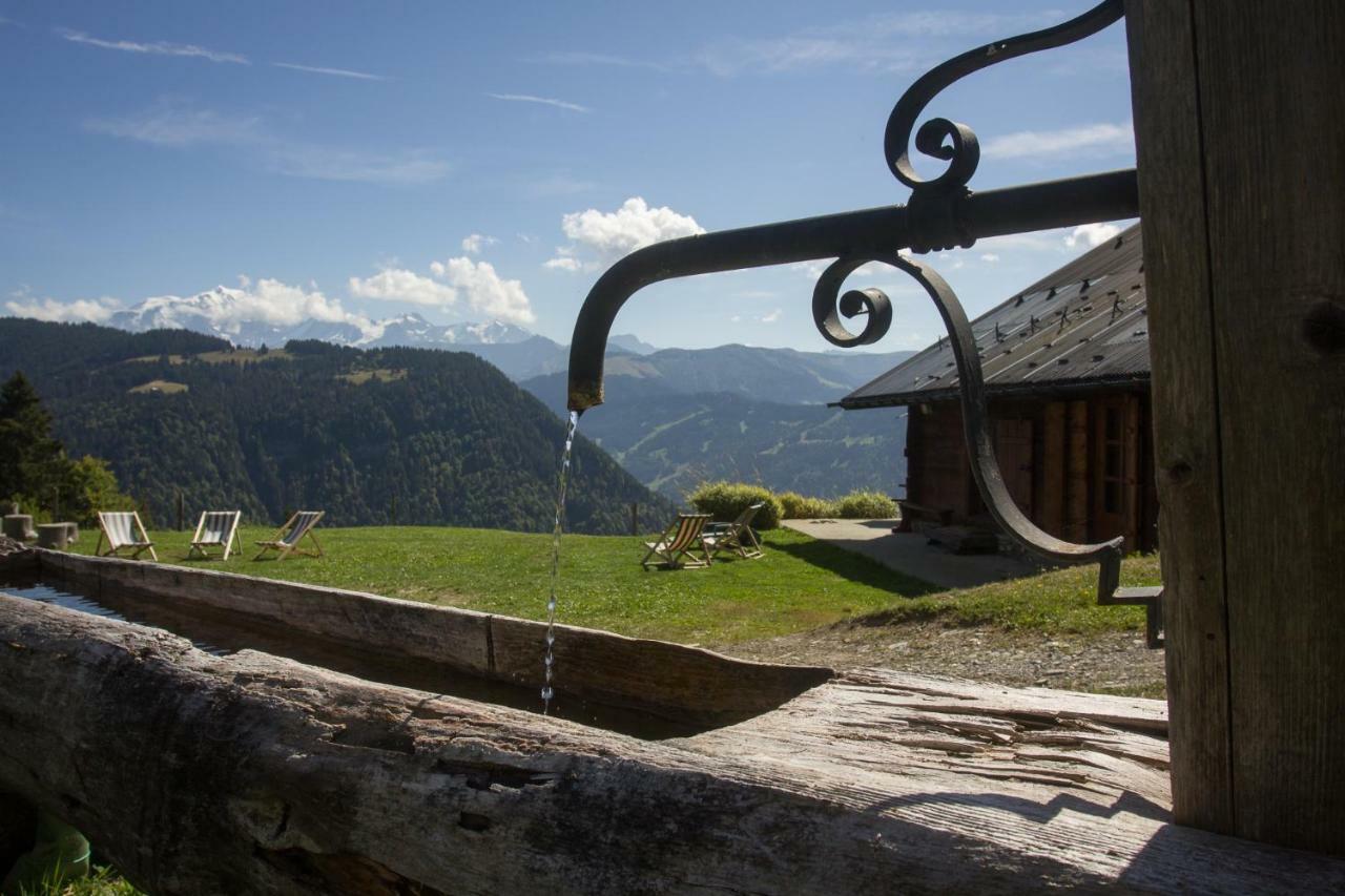Reine des Aravis - chalet isolé Flumet Esterno foto
